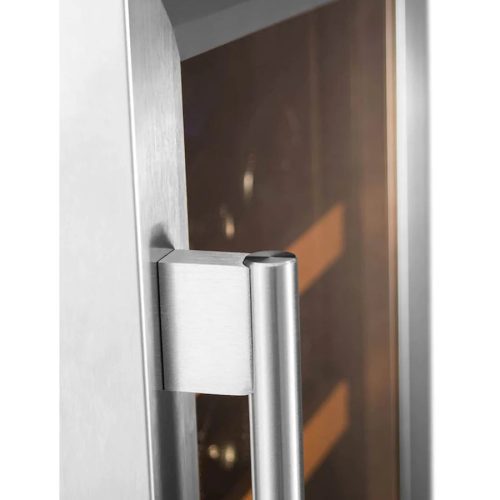 19 Bottle Single Zone Wine Cooler Stainless Steel Door Trim 4