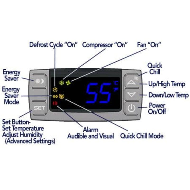 CellarPro 3400H ECX Self Contained Houdini Cooling Unit up to 900 cubic feet 2