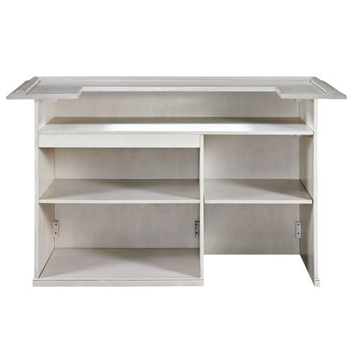 Dry Bar Cabinet 72 Width Antique White 3