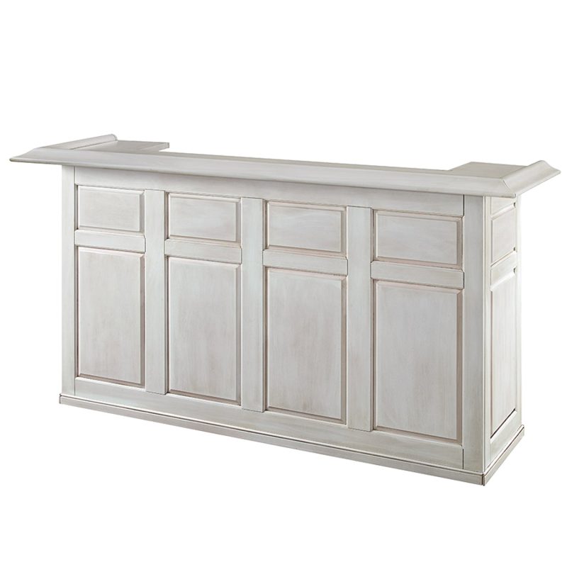 Dry Bar Cabinet 84 Width Antique White 2