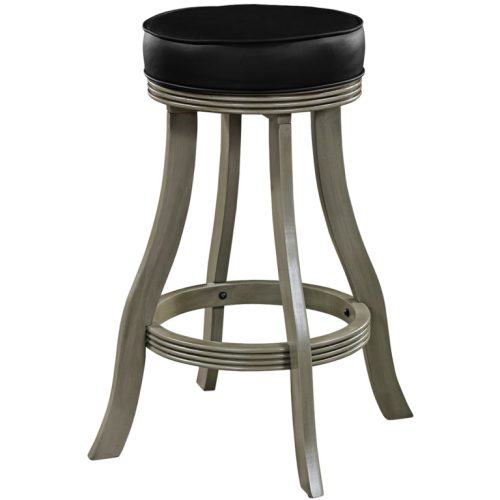 Elegant Backless Wood Barstool Slate