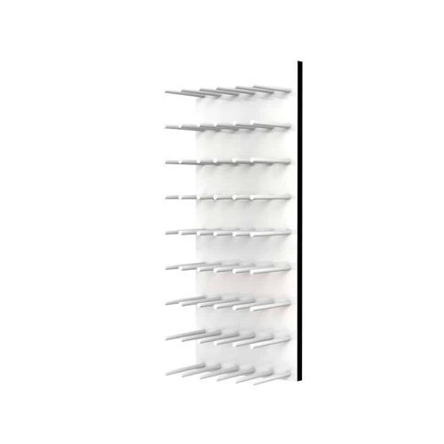 Fusion Wine Wall Cork Forward White Acrylic 3 Foot Satin Aluminum