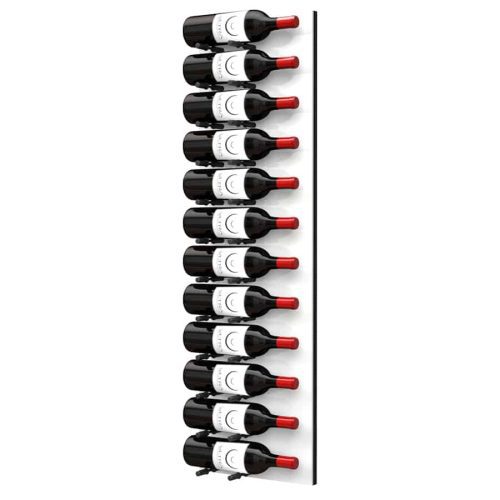 Fusion Wine Wall Label Forward White Acrylic 4 Foot BK Full Example 1