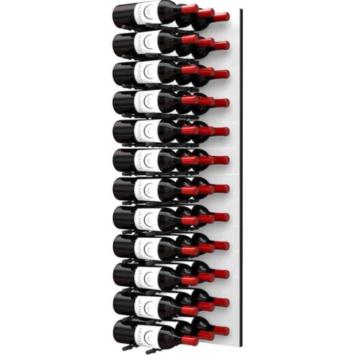 Fusion Wine Wall Label Forward White Acrylic 4 Foot BK Full Example 3