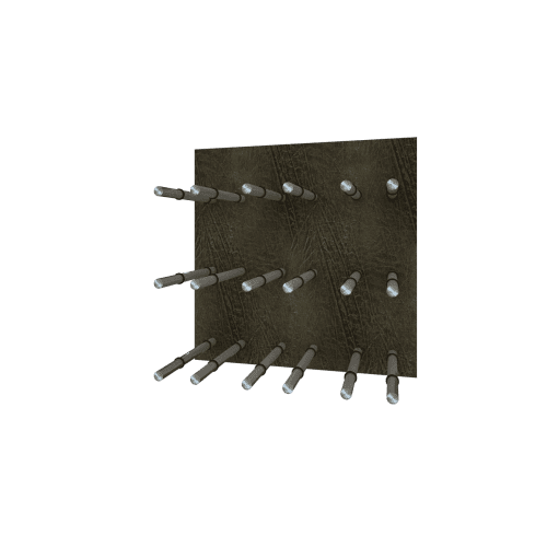 Kessick Wine as Art 14 14 Leather Panel Wine Rack 4