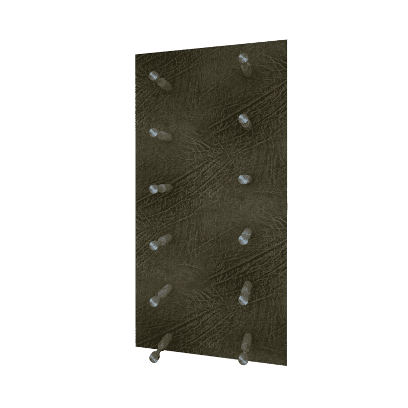 Kessick Wine as Art 14 28 Leather Panel Wine Rack 2