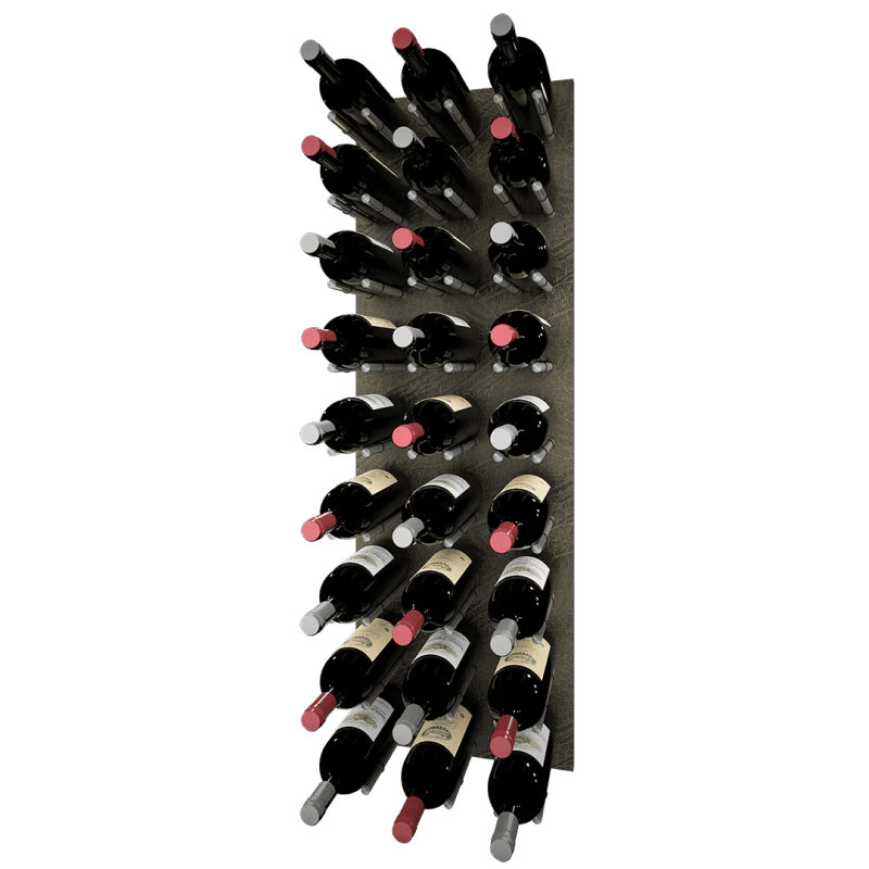 Kessick Wine as Art 14 42 Leather Panel Wine Rack 2