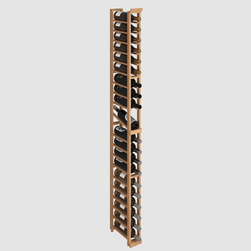 Modular Wine Rack Single Column Standard Bottle 20 Bottles