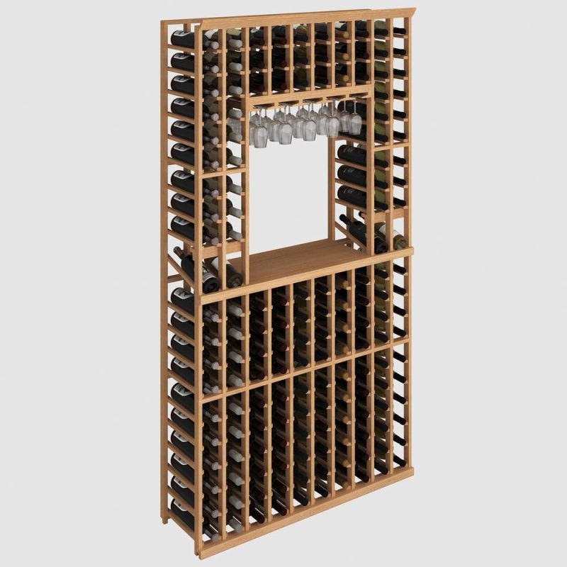 Modular Wine Rack Tasting Display 158 Bottles