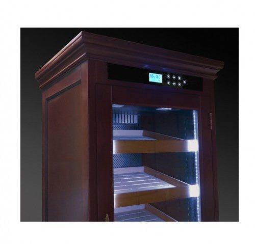 Reagan4000Ct.ElectricClimateHumidityControlledCabinetDualZone DarkCherry