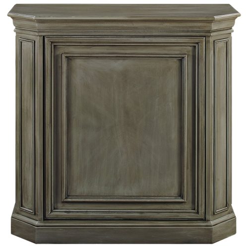 Solid Wood Bar Cabinet With Interior Storage Slate 1