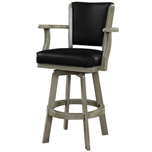 Solid Wood Swivel Barstool Slate