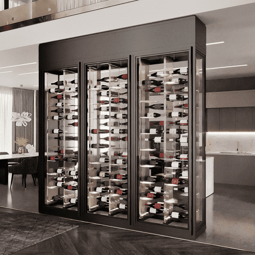 VITRUSGlassEnclosedWineCellar ModelC