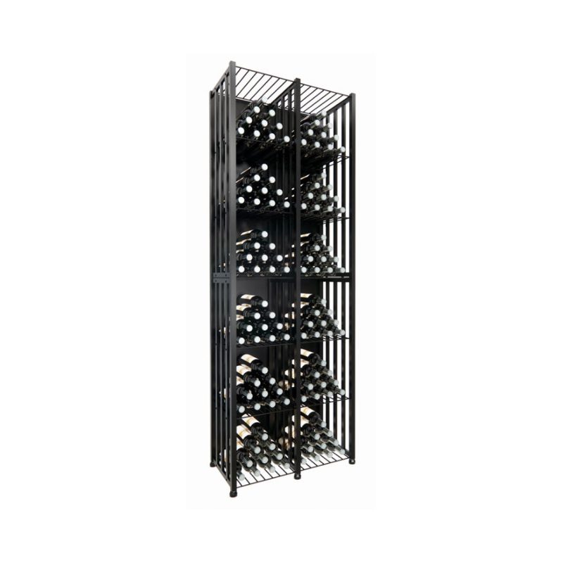 VintageView Case Crate Bin 6 Kit freestanding wine bottle storage with secure backs 192 bottles