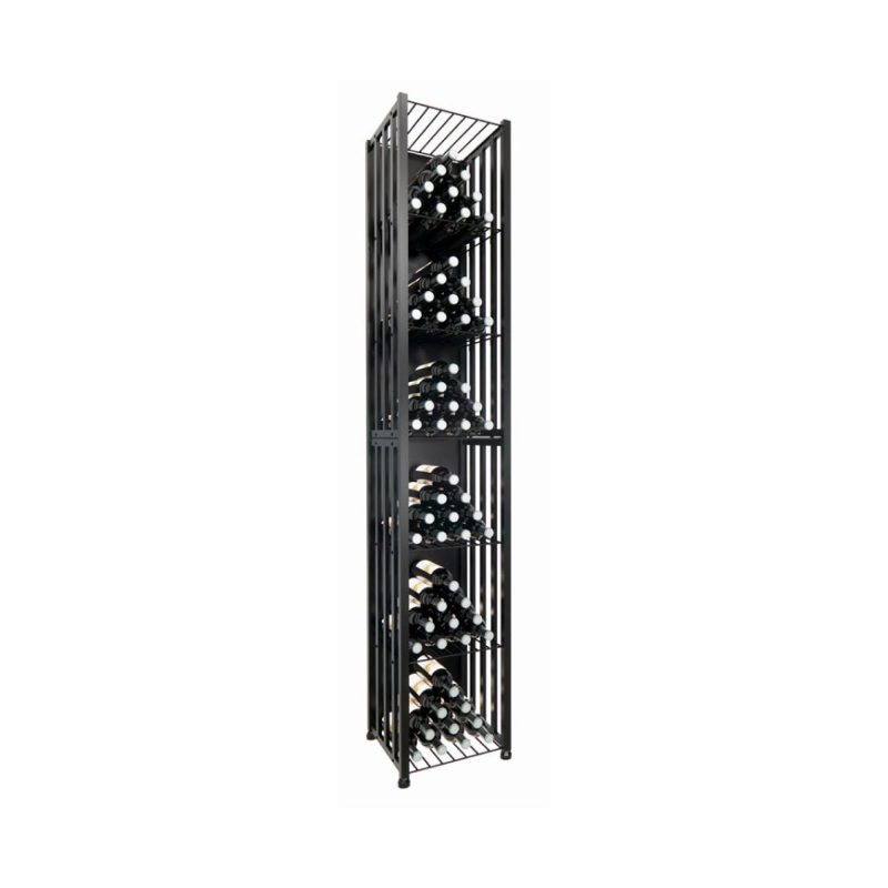 VintageView Case Crate Bin 6 Kit freestanding wine bottle storage with secure backs 96 bottles