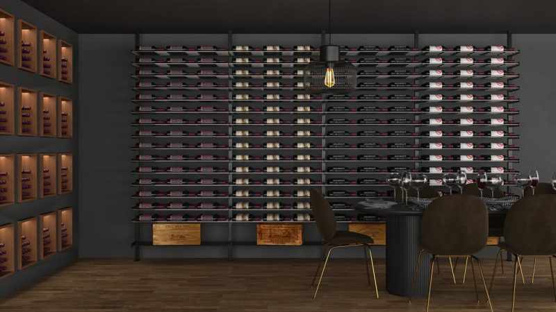 VintageView Evolution Shelf Wine Cellar Design Accessory Example 3