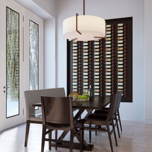 VintageView Feature Wall 7 Wine Rack Kit Lifestyle