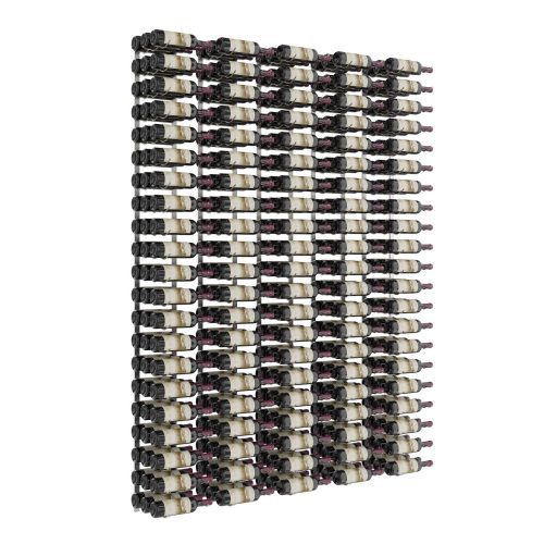 VintageView Feature Wall 7 Wine Rack Kit Triple Brushed Nickel