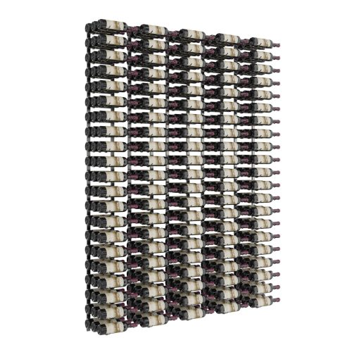 VintageView Feature Wall 7 Wine Rack Kit Triple Gunmetal Luxe