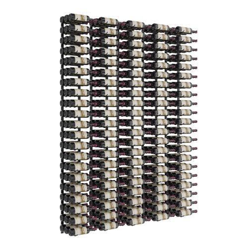 VintageView Feature Wall 7 Wine Rack Kit Triple Matte Black