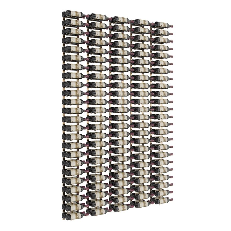 VintageView Feature Wall 8 Wine Rack Kit Double Golden Bronze