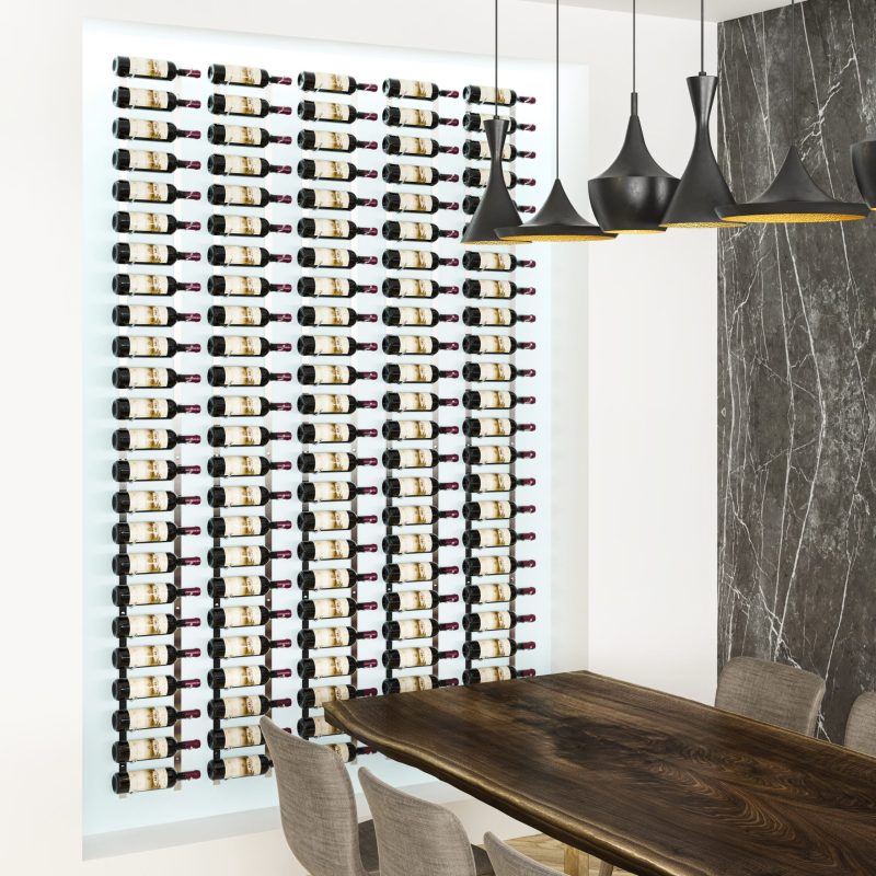 VintageView Feature Wall 8 Wine Rack Kit Example 1