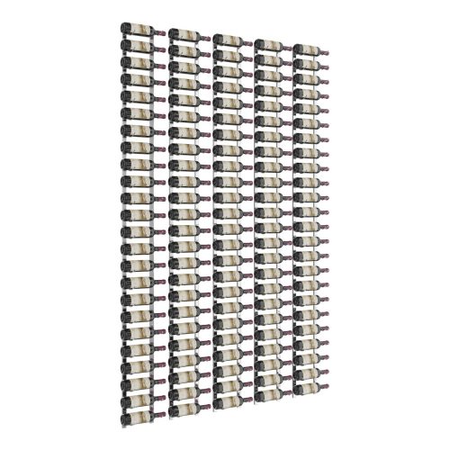 VintageView Feature Wall 8 Wine Rack Kit Single Chrome Luxe