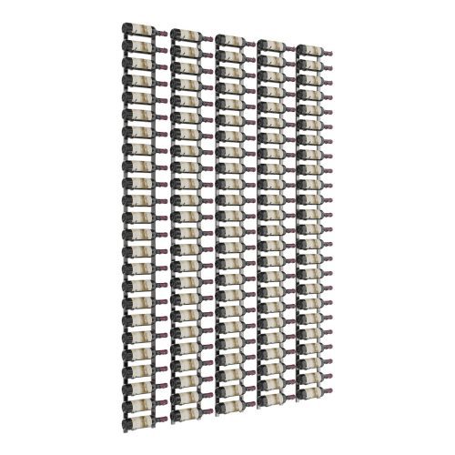 VintageView Feature Wall 8 Wine Rack Kit Single Gunmetal Luxe