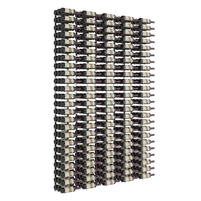 VintageView Feature Wall 8 Wine Rack Kit Triple Chrome