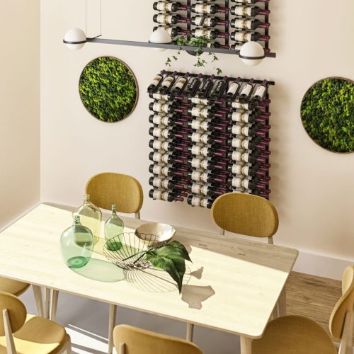 VintageView Presentation Row Wine Rack Example 7