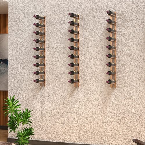 VintageView Vino Rails Flex Wall Mounted Metal Wine Rack Example2