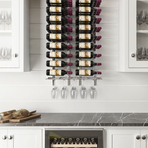 VintageView Wet Bar Wine Rack Kit Example 2