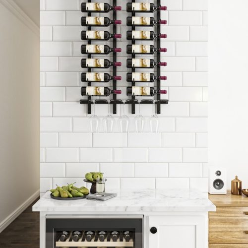 VintageView Wet Bar Wine Rack Kit Example 3