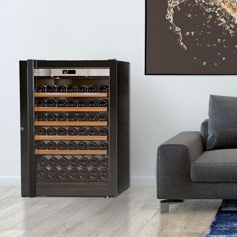 transtherm loft vintage wine cabinet glass 20